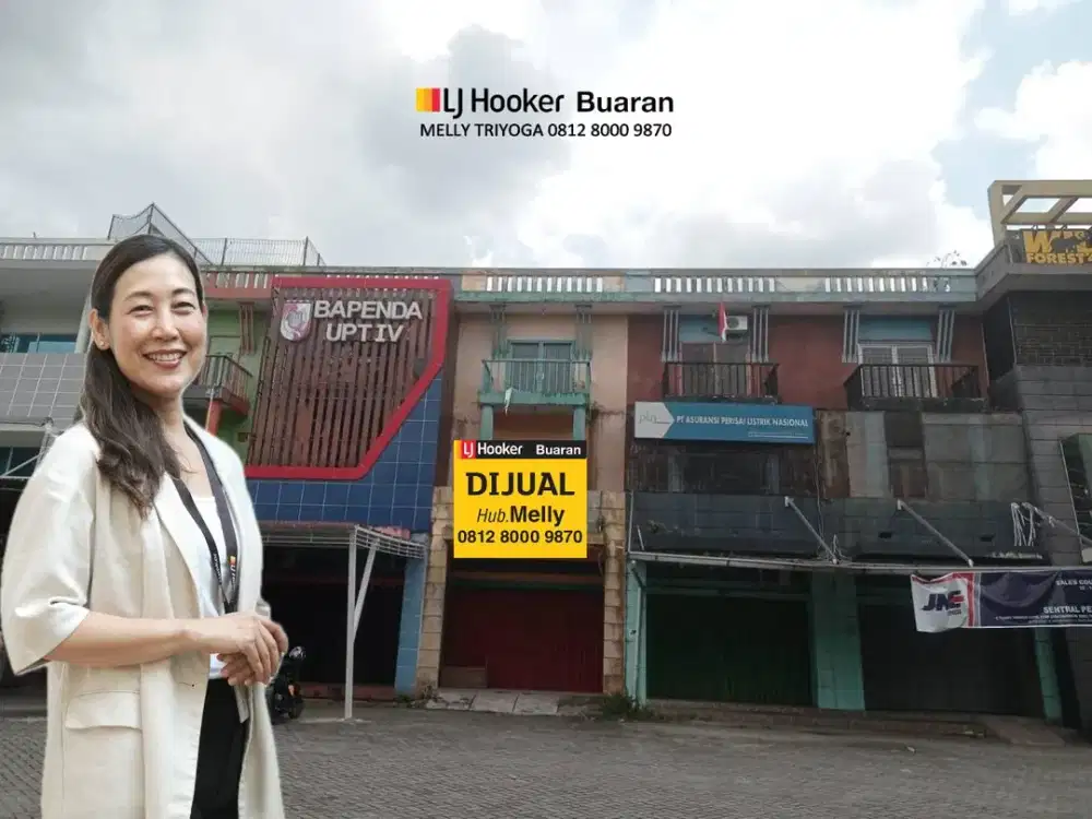 Dijual Ruko di Komplek Ruko Atria Nangka Ujung Blok B No. 4 Labuh Baru Barat, Payung Sekaki, Pekanbaru