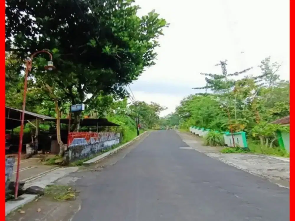 Tanah Gamping SHM Pekarangan 5 Menit Jl Wates-Jogja