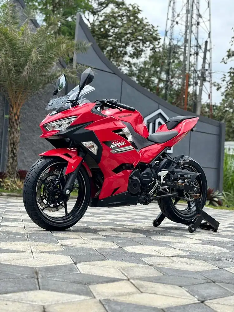 Kawasaki New Ninja 250 Fi 2021 Merah Nopol N Odo 1rb Koko Motor