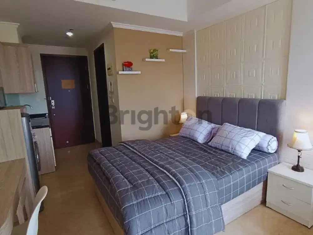 Apartemen Strategis Jakarta Pusat Studio Siap Huni Luas 33 Meter