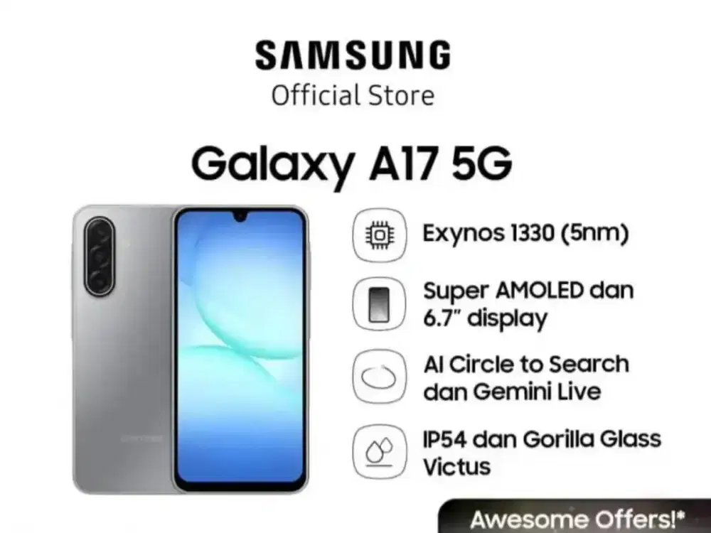 SAMSUNG GALAXY A17 5G 8/256