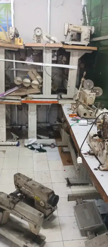 jual borongan mesin jahit 7 mesin