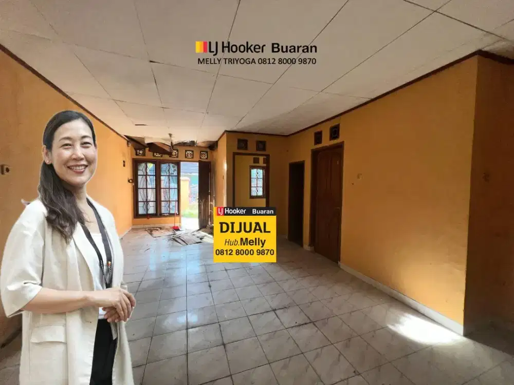 Rumah Siap Huni Lokasi Strategis di Komplek Villa Indah Permai Bekasi