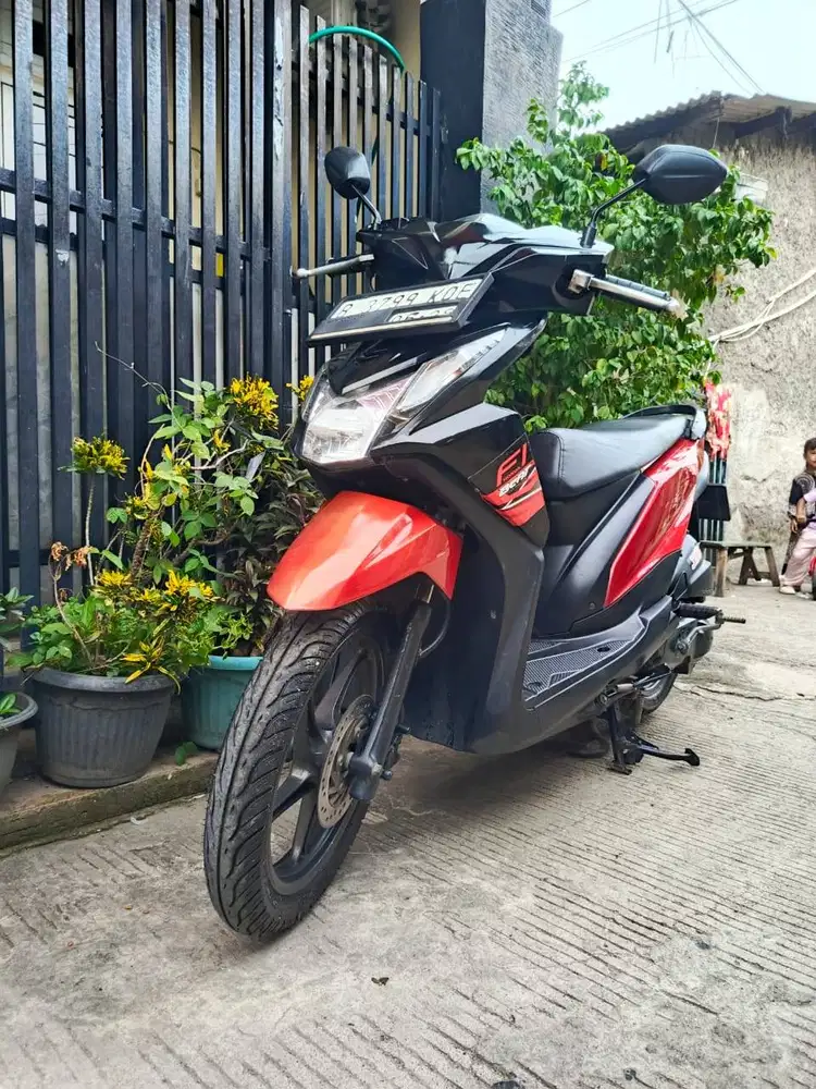 Dijual Honda Beat Matic Warna Merah Tahun 2014 Pajak Motor Hidup
