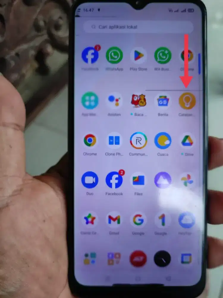 Realme c11 batangan (ada tompel dikit)