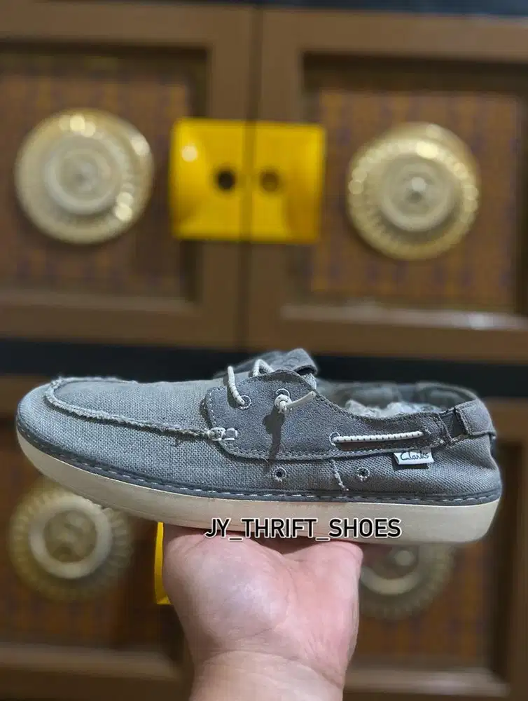 Sepatu Clarks Men's Higley Tie Slip On