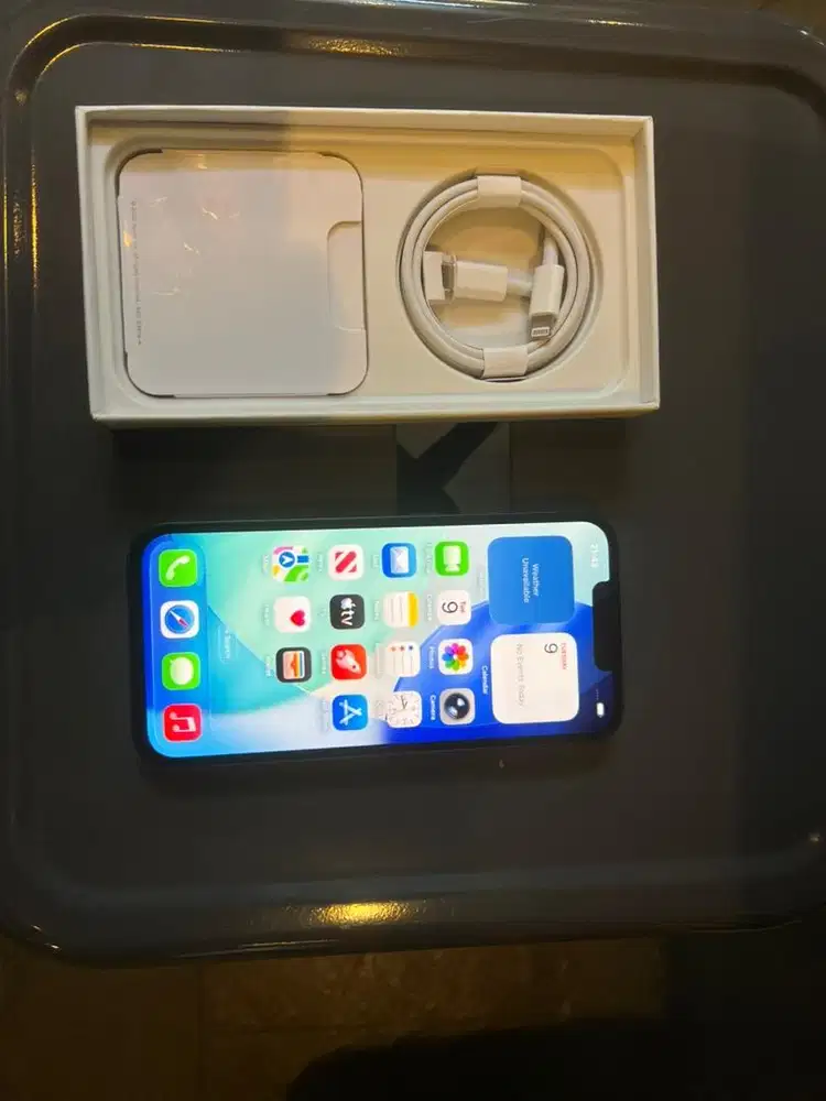 iphone 13 128gb masih terang black