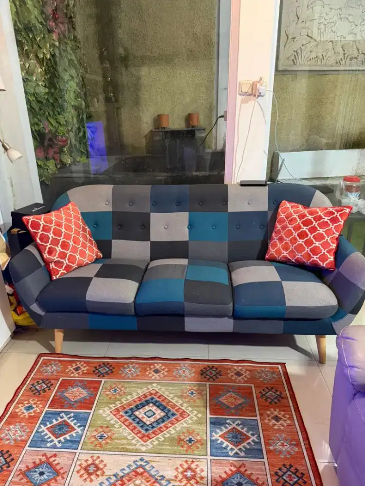 sofa cantik siap pakai