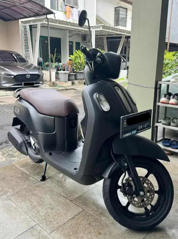 Yamaha Fazzio Lux 2022 Type Tertinggi Hitam Dof