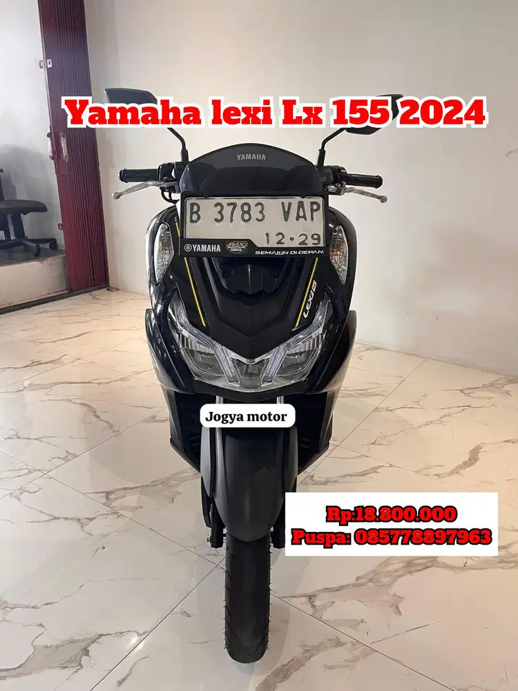 (B) Yamaha lexi lx 155 tahun 2024 cash credit