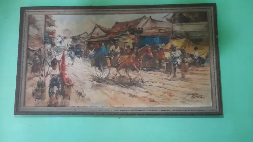 Lukisan  antik peninggalan orang tua