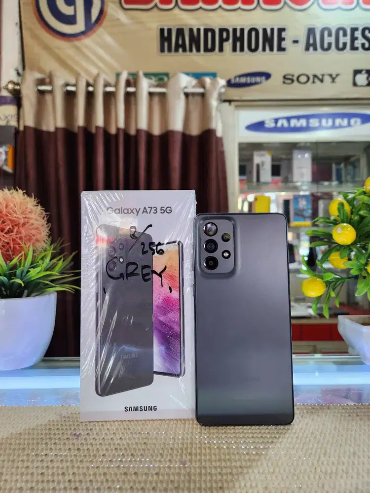 Samsung A73 5G Ram 8+8Gb/ 256Gb Fullset Mulus Original 100% Bergaransi