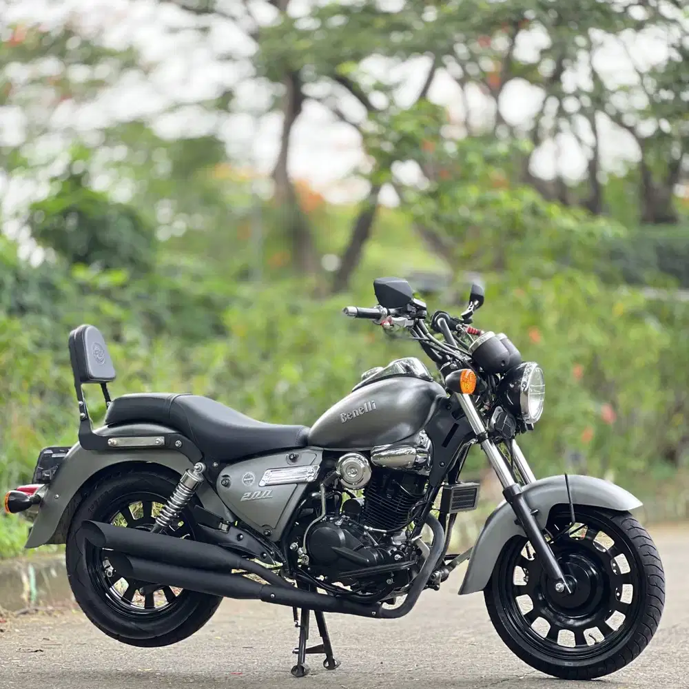 BENELLI MOTOBI 200 EFI 2019 SILVER KM LOW PAJAK PANJANG KAYAK BARU