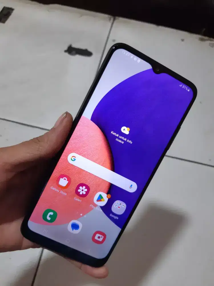 Samsung Galaxy A22 5G 6/128GB Original Resmi Sein Dual Sim