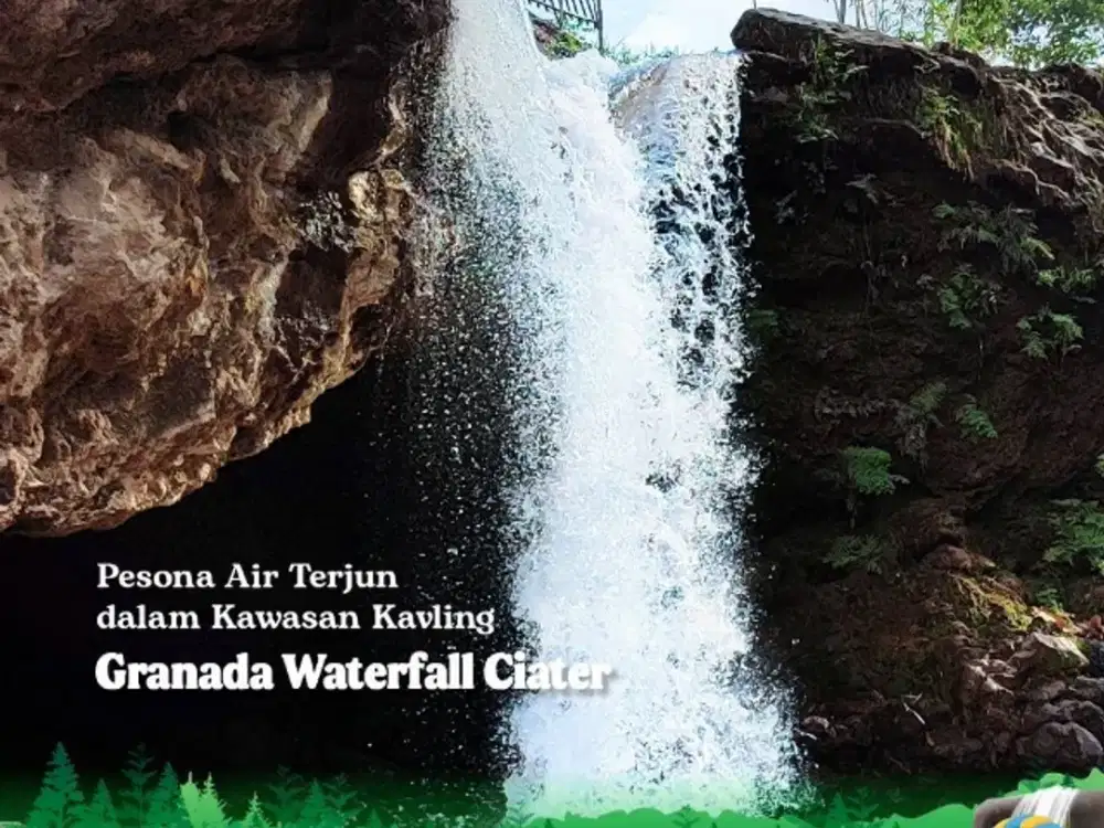 Kavling Villa denga Fasilitas Air Terjun