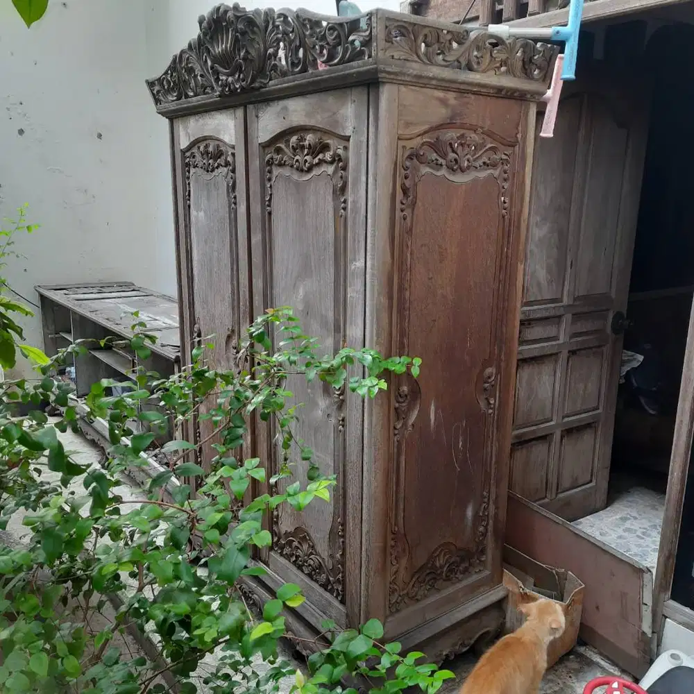 mebel jati lama asli