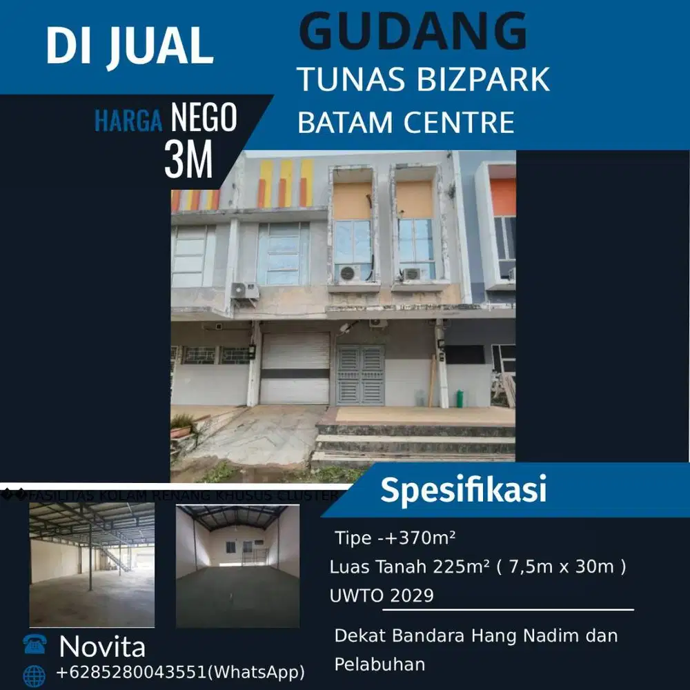 Gudang Tunas Bizpark, Batam Centre