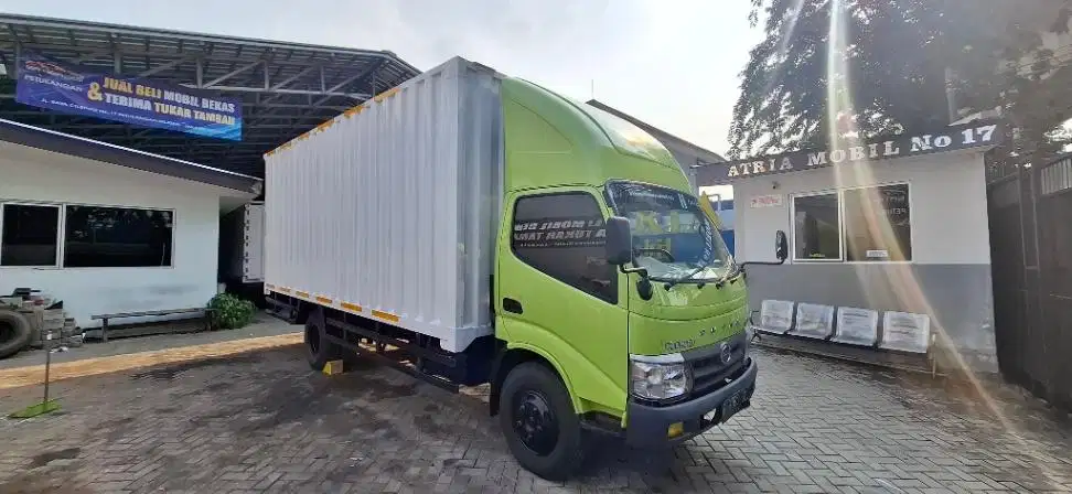 Hino Dutro 130 HD Long 4R Pwr Str + Box Besi Jumbo - 2021
siap pakai