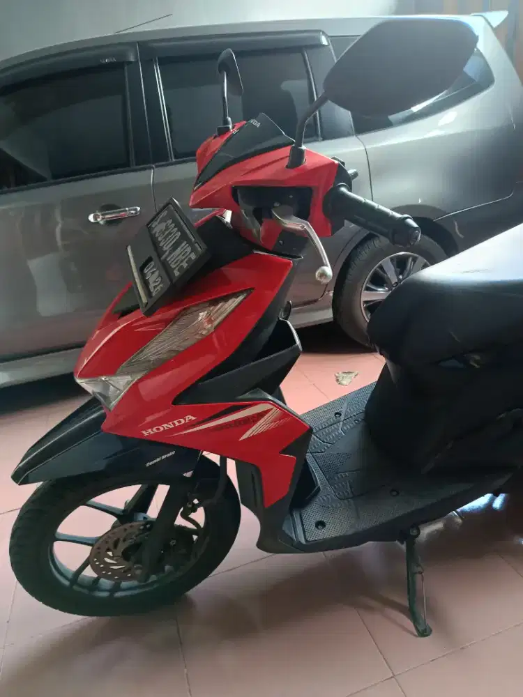 Honda beat 2021 merah murah meriah