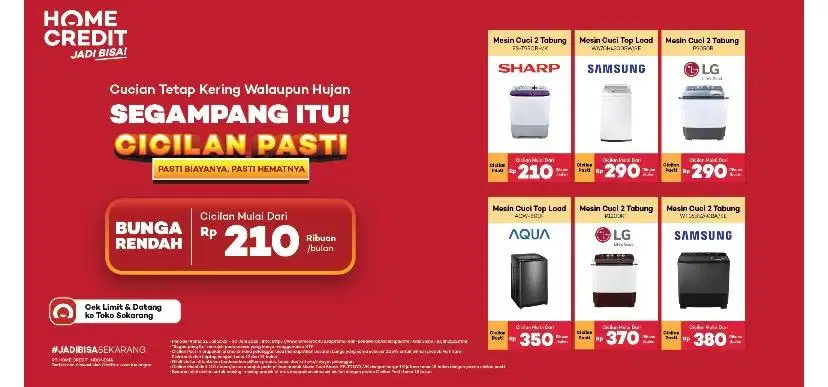 Promo DP0%, Bunga0%, Gratis Cicilan 1 Sampai 2 kali