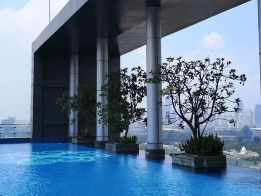 FOR RENT Apartment Four Winds Permata Hijau 3BR - New Furnish, Close to Senayan City, Railway station Palmerah / Busway