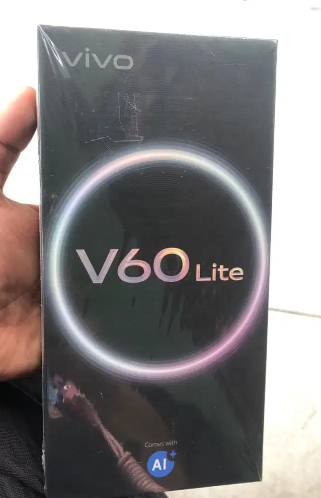 Dijual hp vivo V60 lite black/hitam baru masih segel