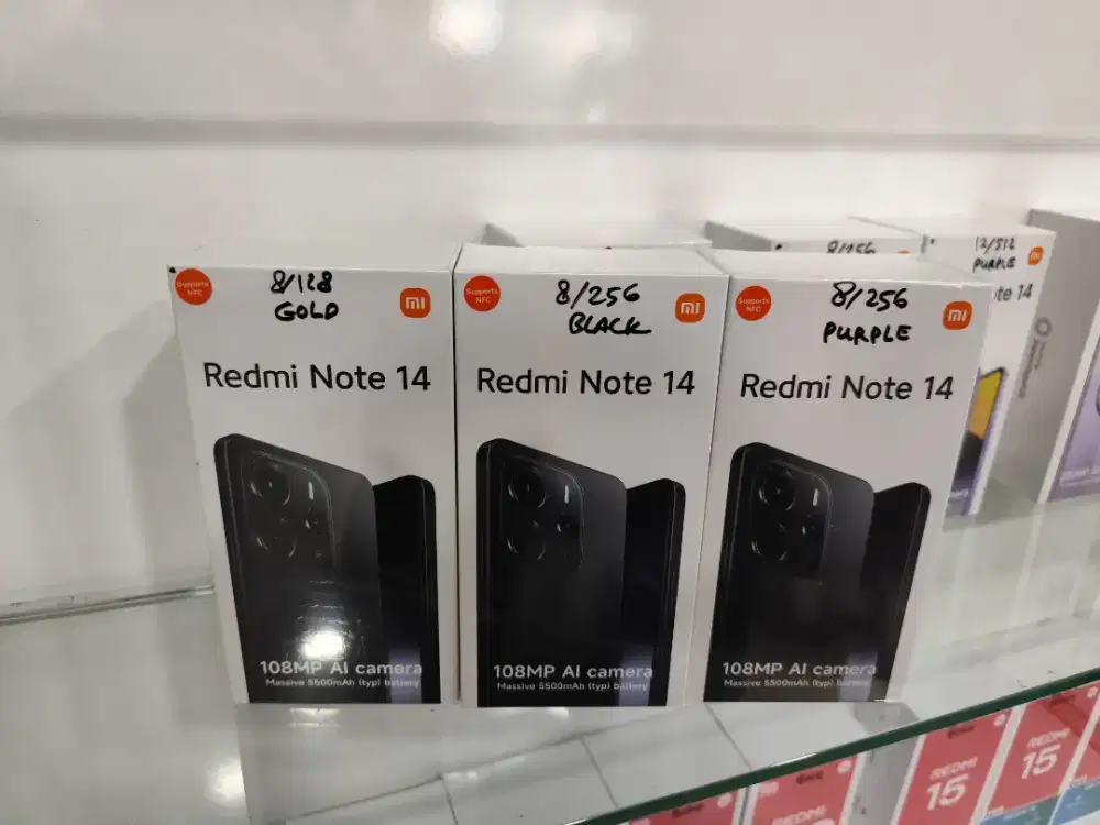 Redmi Note 14 4G New,HARGA PROMO,Garansi Resmi 15 Bulan,Bisa COD