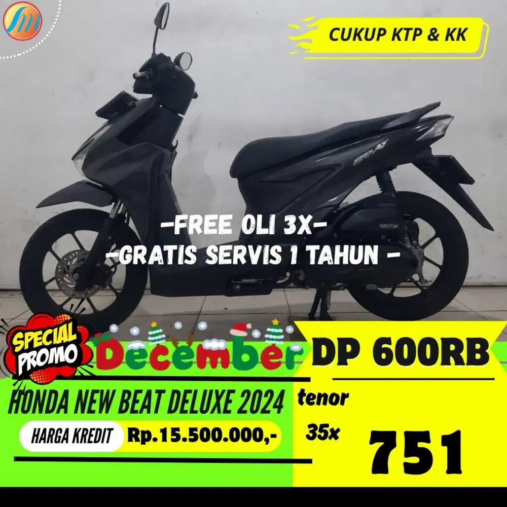 DP 600RIBU KREDIT HONDA NEW BEA DELUXE 2024 ANGSURAN SANGAT RINGAN