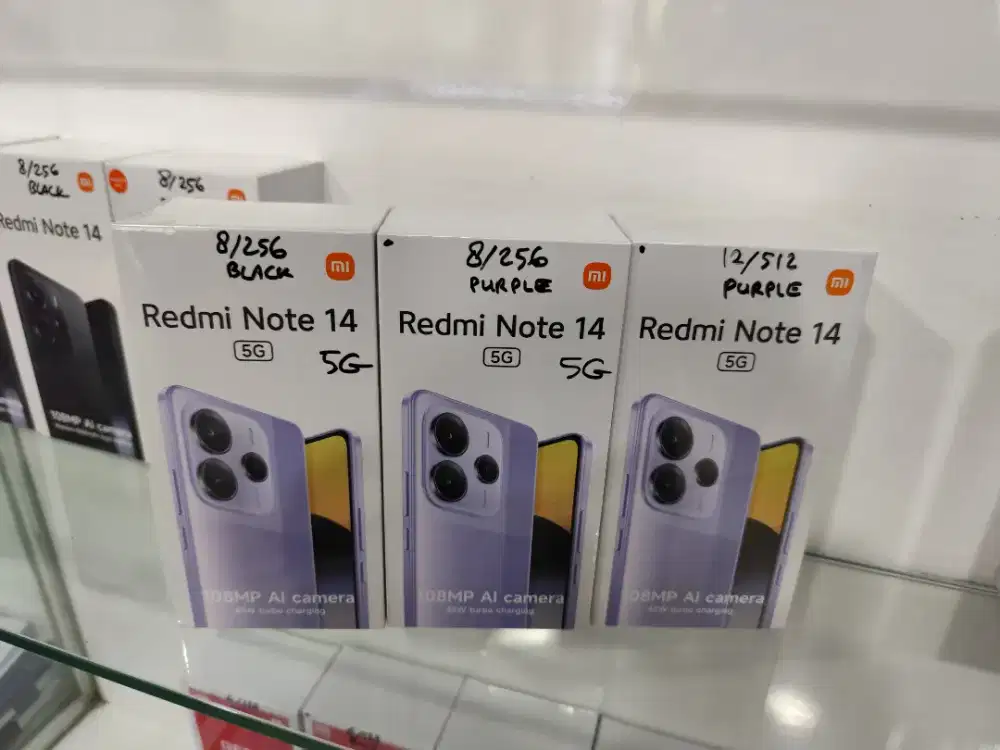 Redmi Note 14 5G New,HARGA PROMO,Garansi Resmi 15 Bulan,Bisa COD