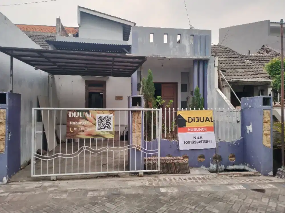 DIJUAL RUMAH LOKASI STRATEGIS DI PERUM TAMAN PONDOK LEGI WARU SIDOARJO