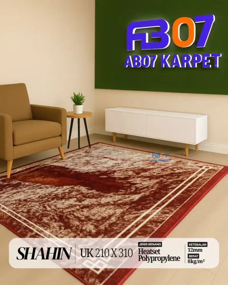 KARPET SHAHIN MINIMALIS
