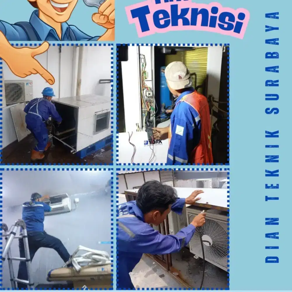 Jasa Cuci AC Service AC Pasang AC Bongkar AC