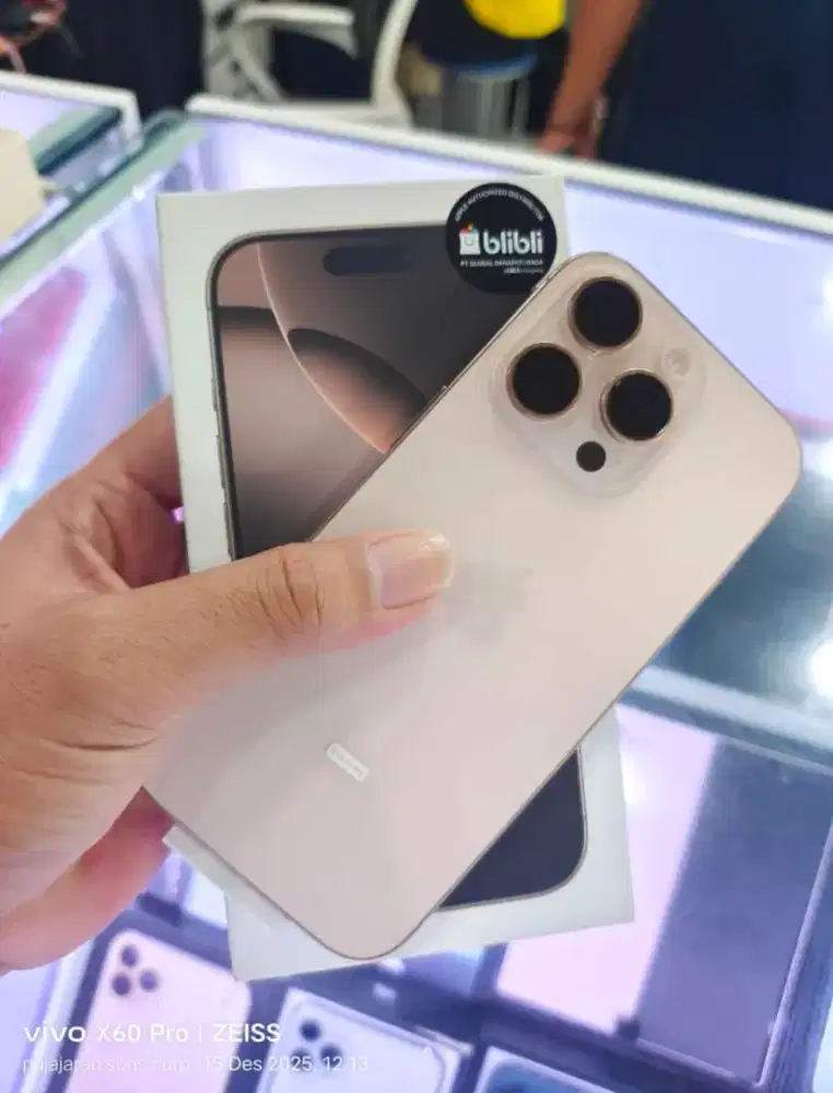 iPhone 16 Pro 128 iBox Second Like New, Fullset, Mulus