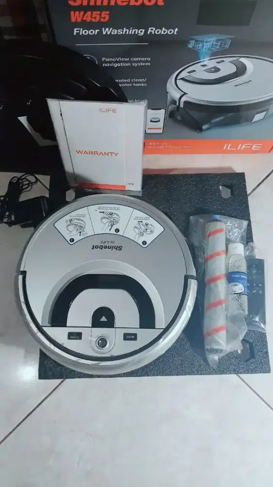 Ilife shinebot w455 robot vacuum cleaner Wifi