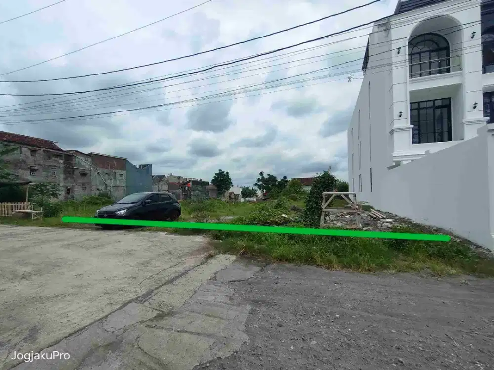 Tanah murah strategis selangkah dari kampus UPN & STIE YKPN Seturan