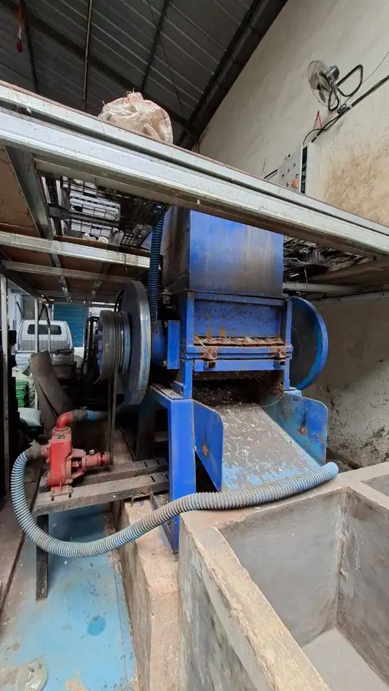 Line Produksi Gilingan Plastik Mesin Giling Plastik, Sentris, Screw