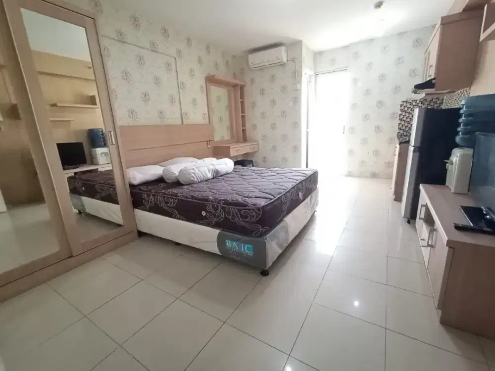Disewakan 3 bln apt bassura type studio hook furnish