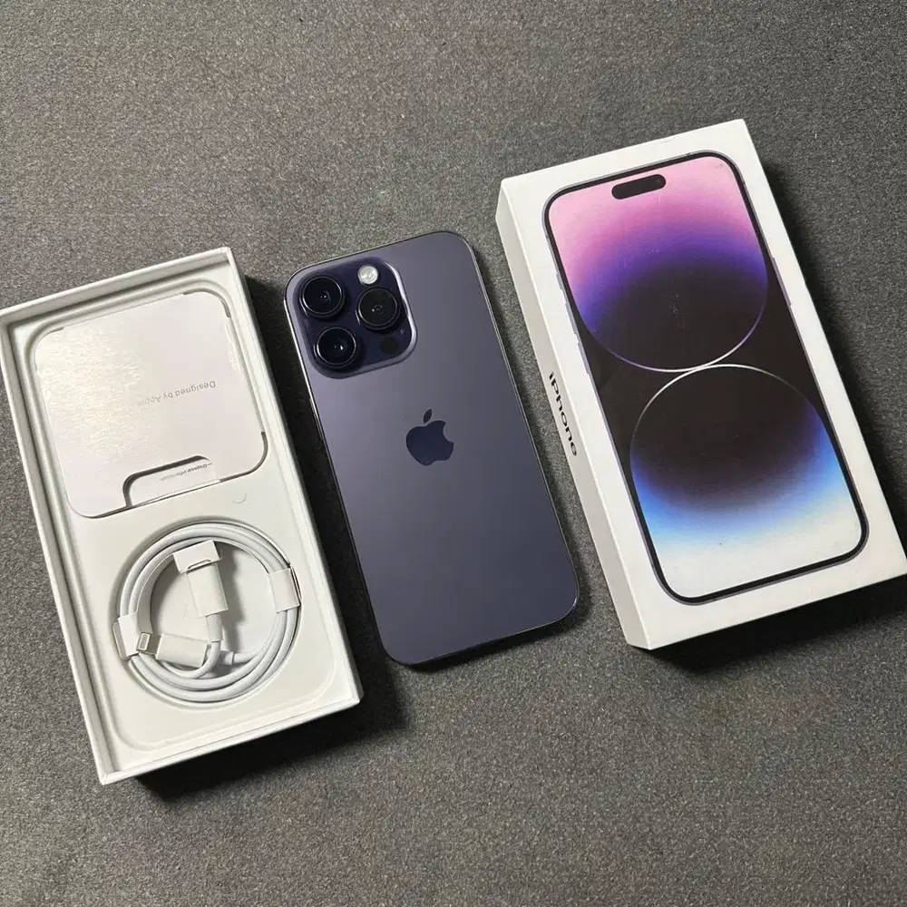 Iphone 14 pro 128 gb inter deep purple