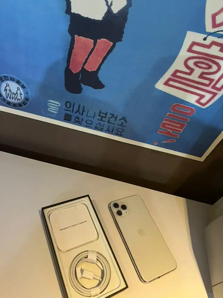 iphone 11 pro 256gb cocok silver 4G