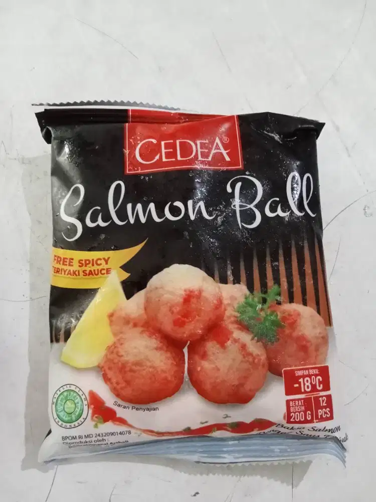 Cedea Salmon Ball 200 Gram Isi 16 Pcs