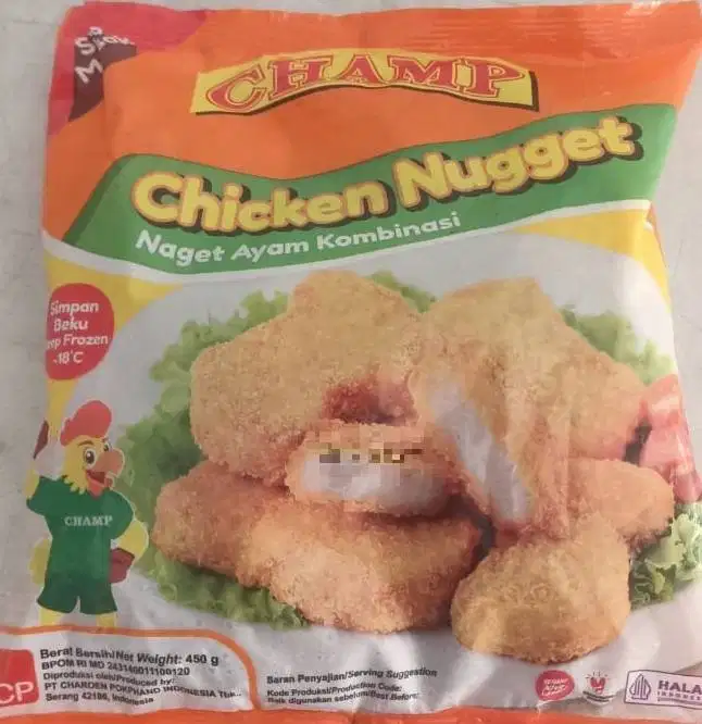 Champ Naget Ayam 450 Gram Harga Reseller