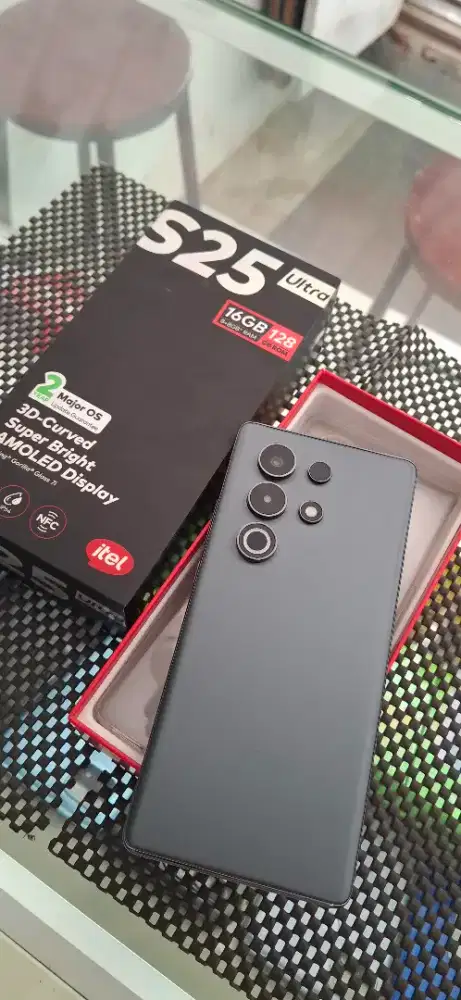 Itel s25 ultra ram 16/128gb lengkap