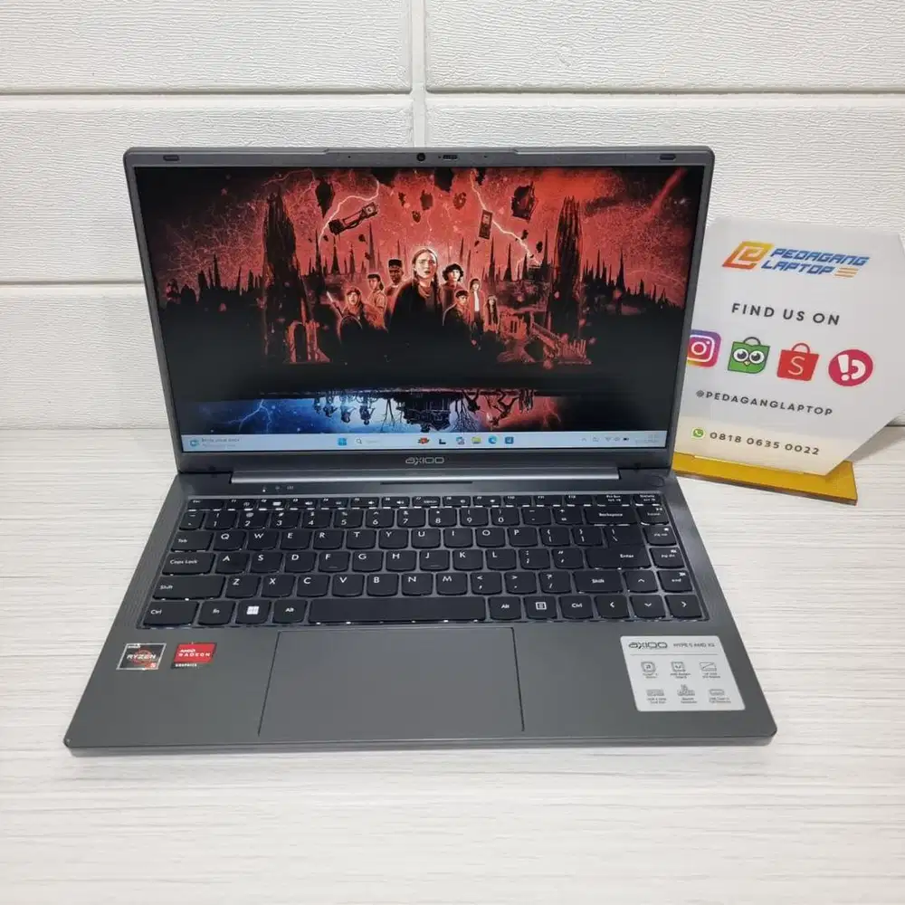 Laptop Axioo Hype 5 AMD X3 Ryzen 5-3500U 8GB/256GB FHD IPS DISPLAY