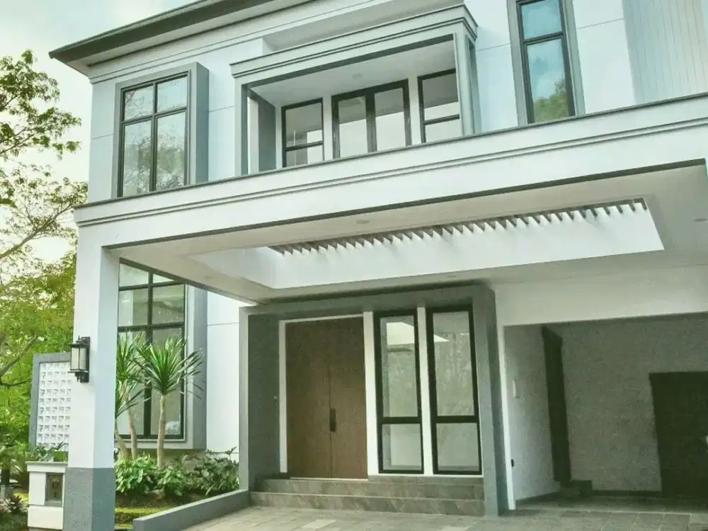 Rumah Hook Brand New BSD De Latinos Bangunan Mandiri Cantik