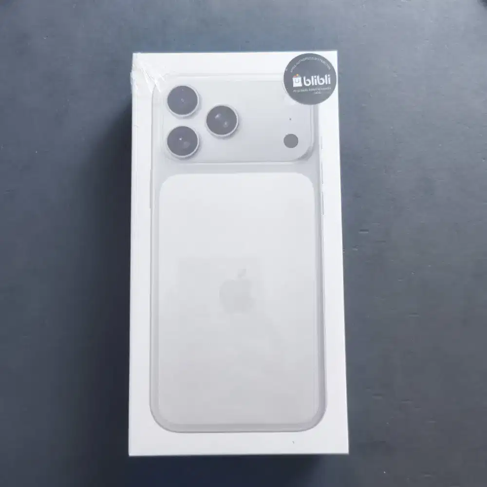 IPHONE 17 PRO MAX 256GB SILVER GARANSI RESMI