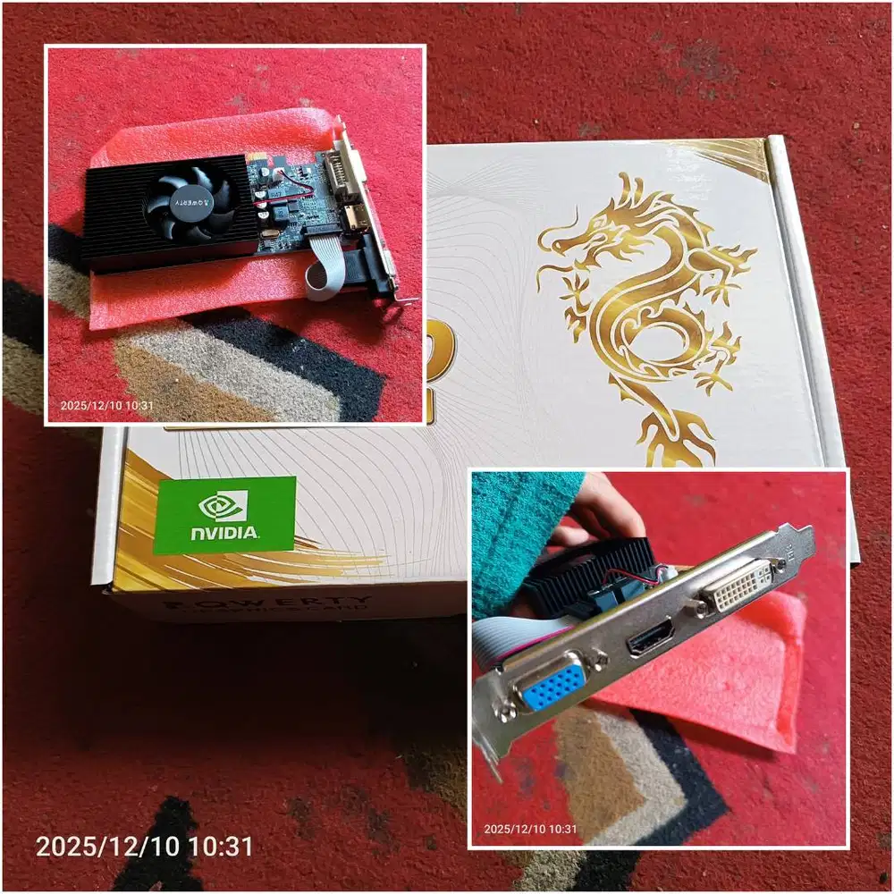 VGA NVidia Geforce GT 730 4GB GDDR3 QWERTY