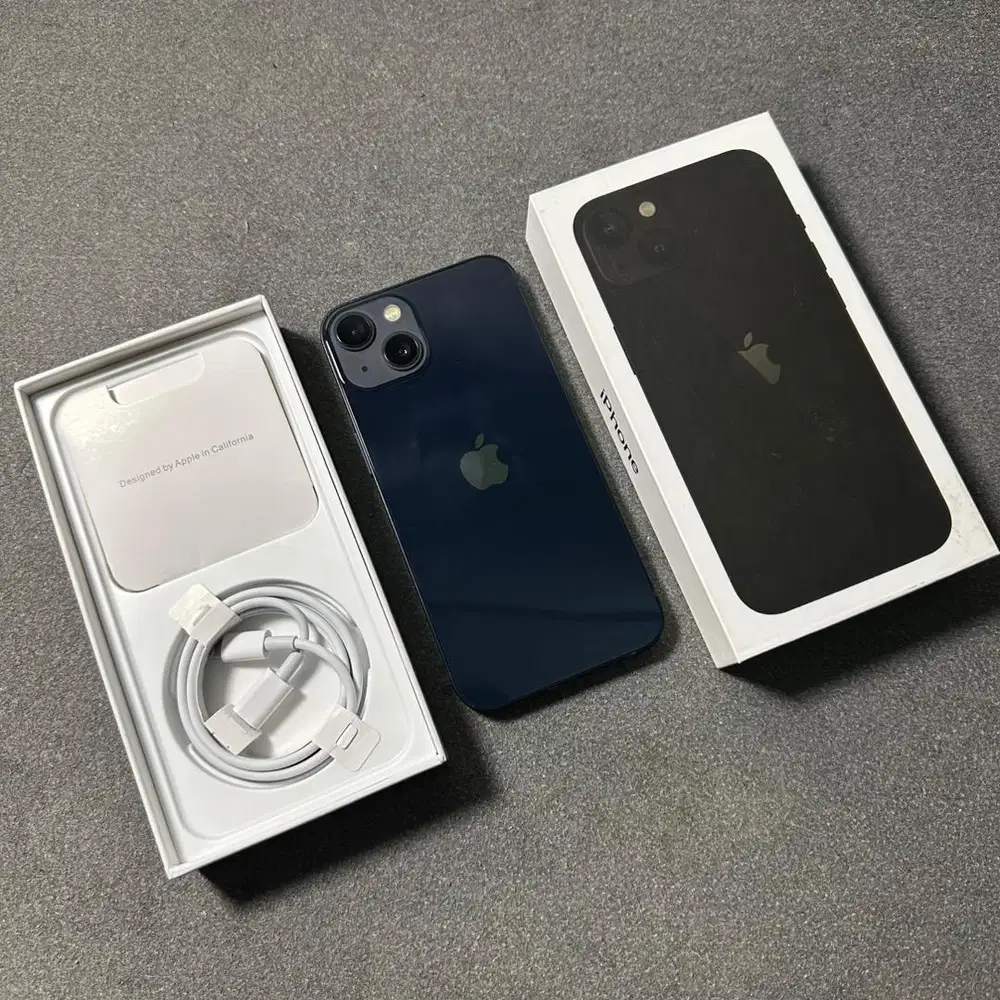 Iphone 13 128 gb midnight inter fullset