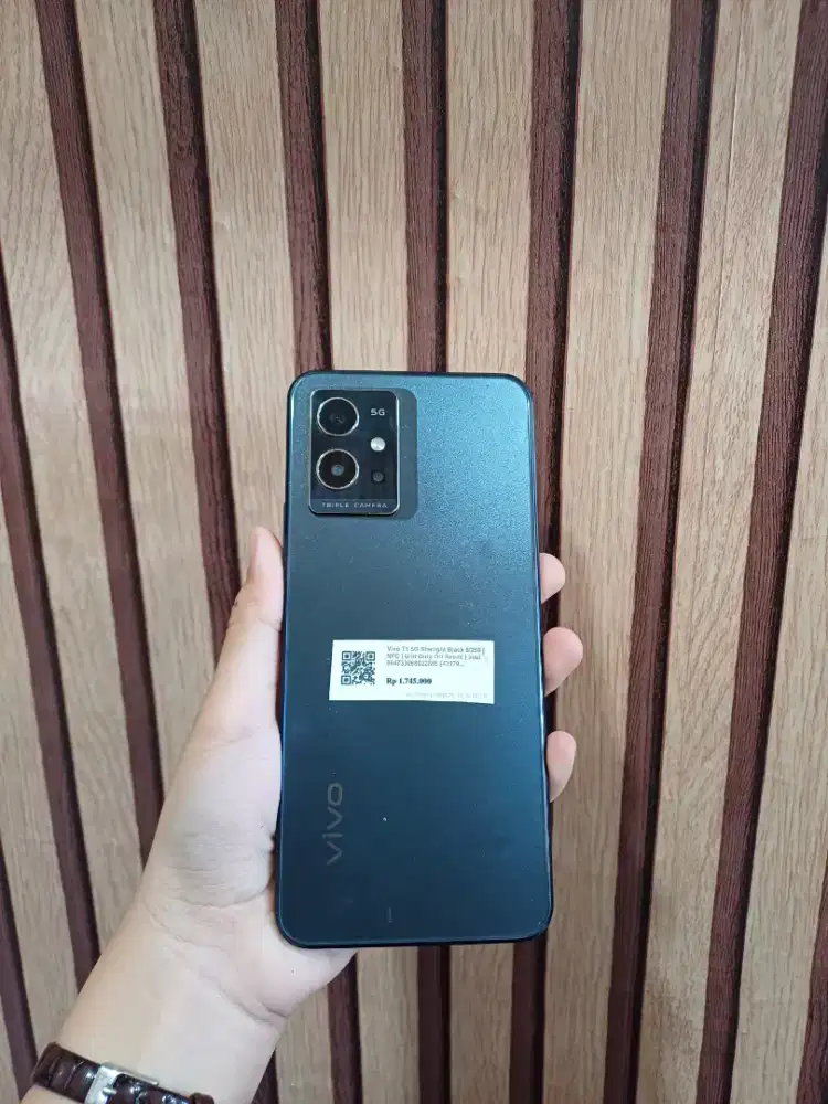 Vivo T1 5G Starlight Black 8/256 | NFC | Unit Only Ori Resmi