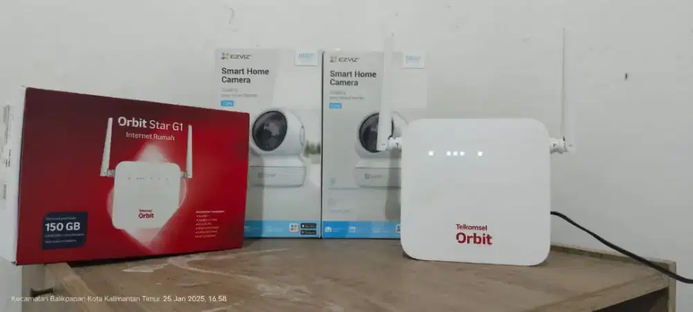 KAMERA EZVIZ KONTROL VIA APLIKASI