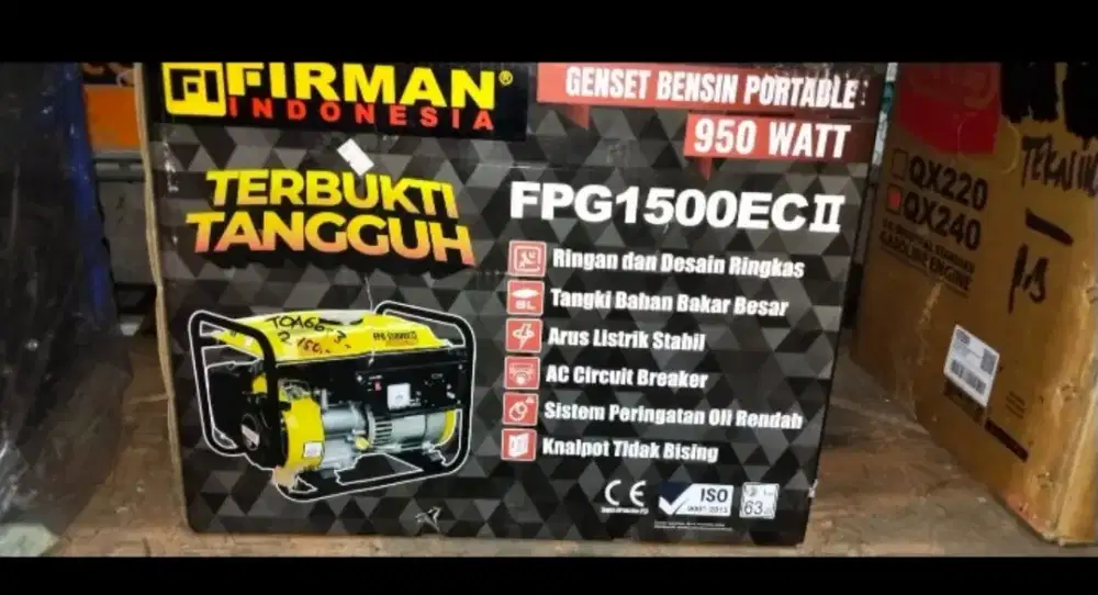 Genset firman 1000watt